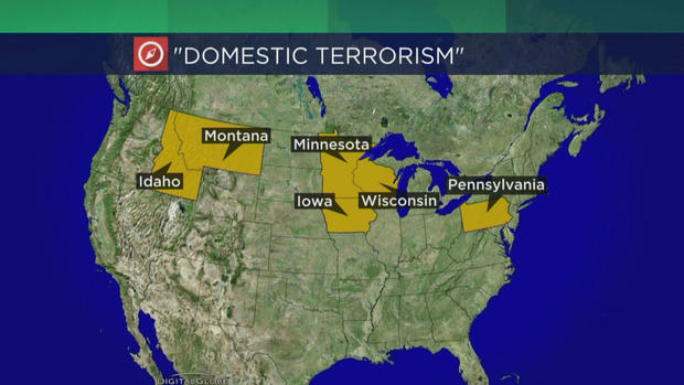 Cross-Country Domestic Terrorism 