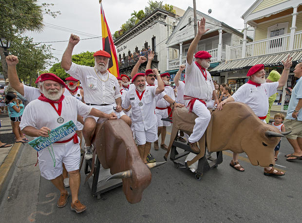 'Running Of The Bulls' In Key West 2 