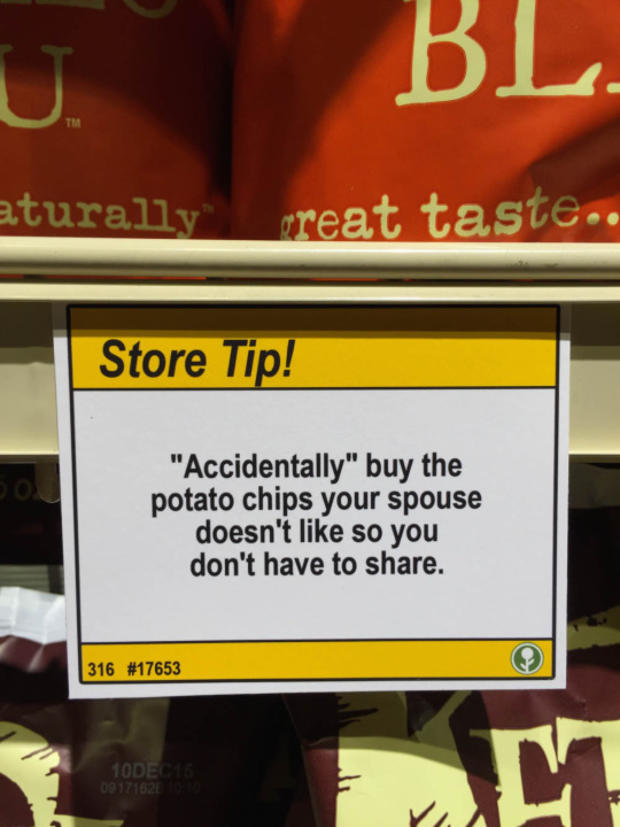 Prankster Posts Hilarious Signs At East LA Supermarket 