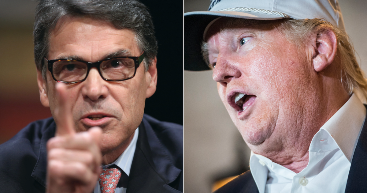 Rick Perry to Donald Trump: You, me, pull-up contest - Election 2016 ...