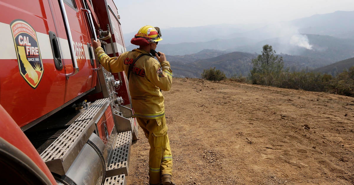 Extra Crews Battle California's Drought-fueled Wildfires - CBS News