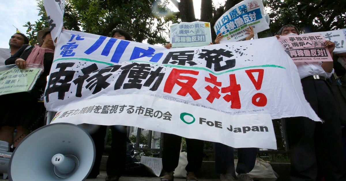 Japan Resumes Nuclear Power, 4 Years After Fukushima Disaster - CBS News