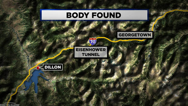 Body Found I-70 TOUCH MAP 