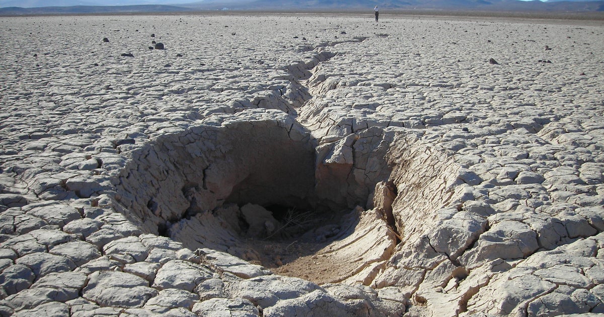 California Central Valley's land is becoming as unstable as water supply -  CBS News