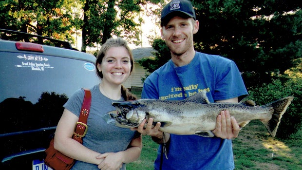 This undated photo provided by the Wheeler family shows firefighter Richard "Rick" Wheeler with his wife Celeste. Rick Wheeler was killed Aug. 19, 2015, while fighting a wildfire in Washington state. 
