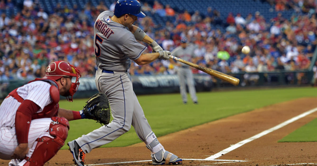 Wright homers in return, Mets hit 8, beat Phillies