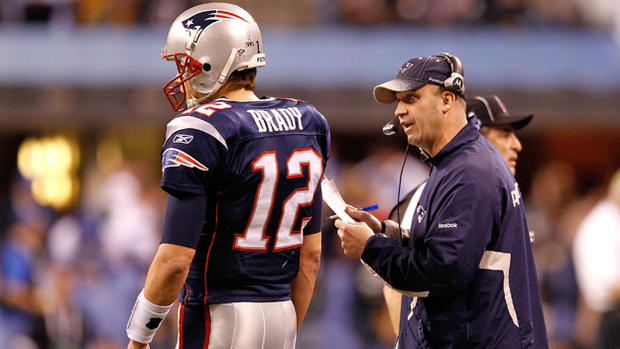 Tom Brady and Bill O'Brien In Super Bowl XLVI 