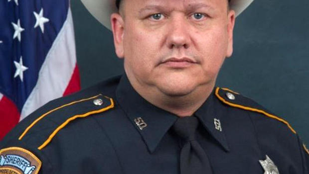 Harris County Sheriff's Deputy Darren Goforth is seen in this undated handout photo. 