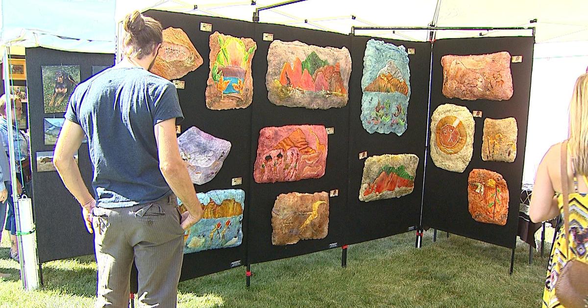 Affordable Arts Festival Showcases Unique & Beautiful Pieces CBS Colorado
