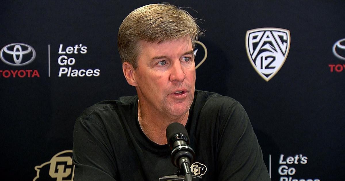 Colorado Coach Sorry For Pushing Assistant During Ducks Loss Cbs Colorado 6121