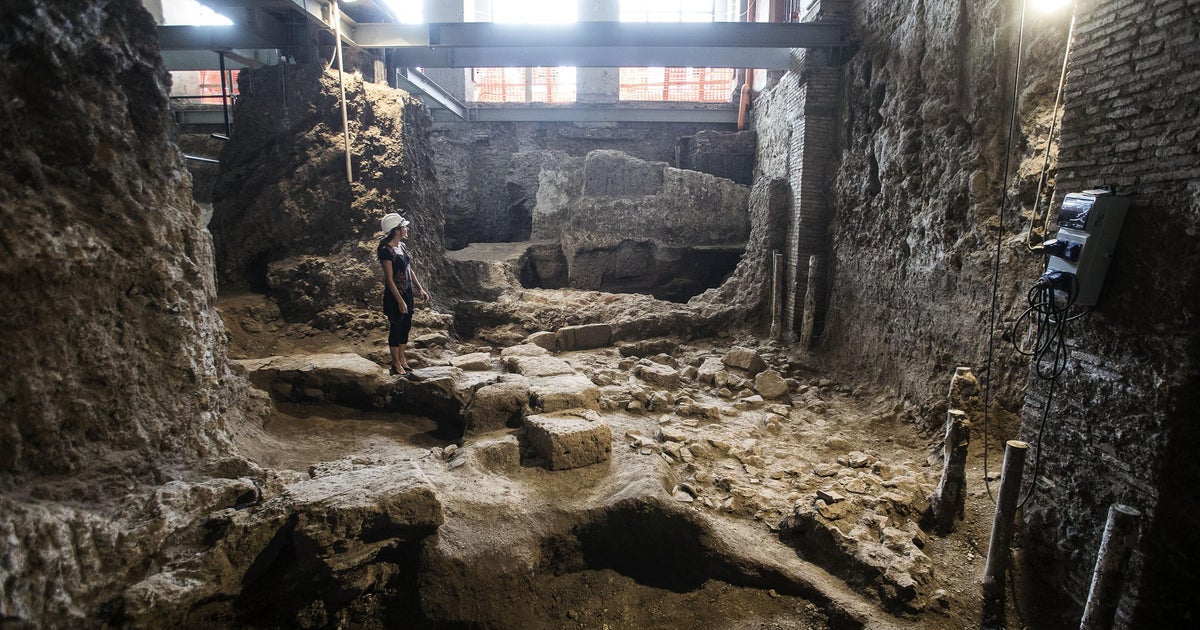 Excavation of Rome home leads to startling ancient discovery - CBS News
