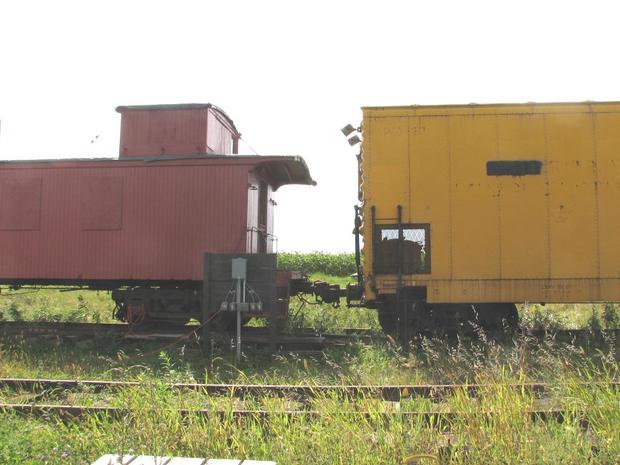 Train Cars At The Gopher State Railway Museum 