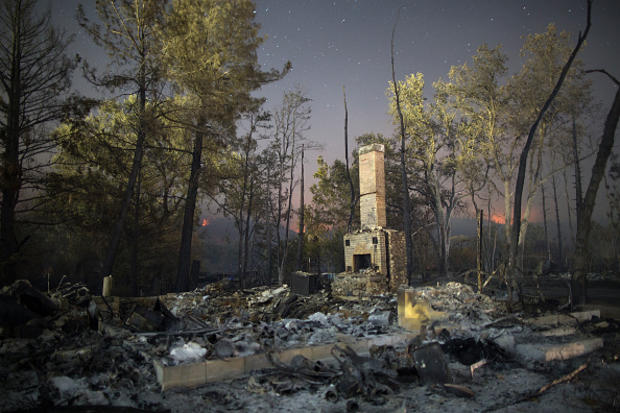 Fast-Moving Wildfire Brings Destruction To Lake County, CA 