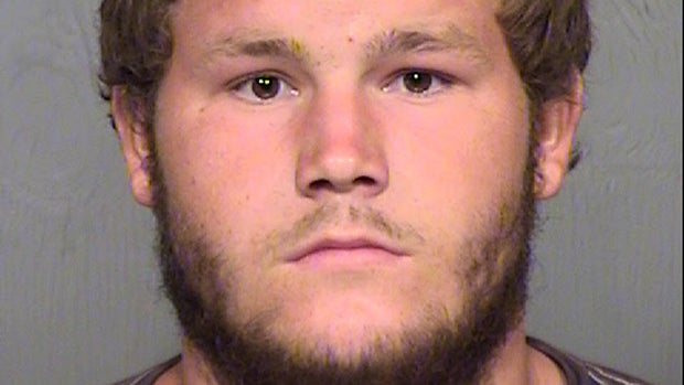 Leslie Allen Merritt, the suspect in a series of Phoenix freeway shootings, is seen in this photo provided by the Maricopa County Sheriff's Office Sept. 19, 2015. 