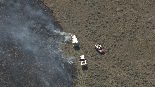 copter4 weld county brush fire 