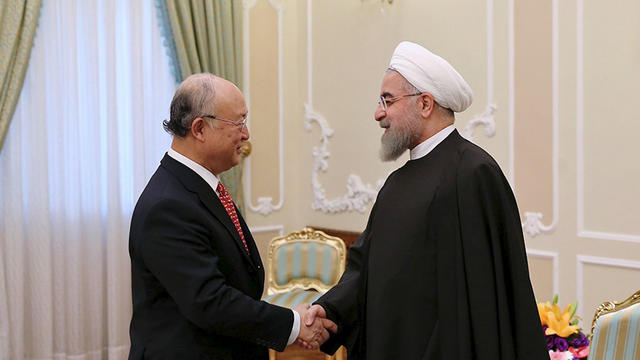 Yukiya Amano Hassan Rouhani Iran nuclear 