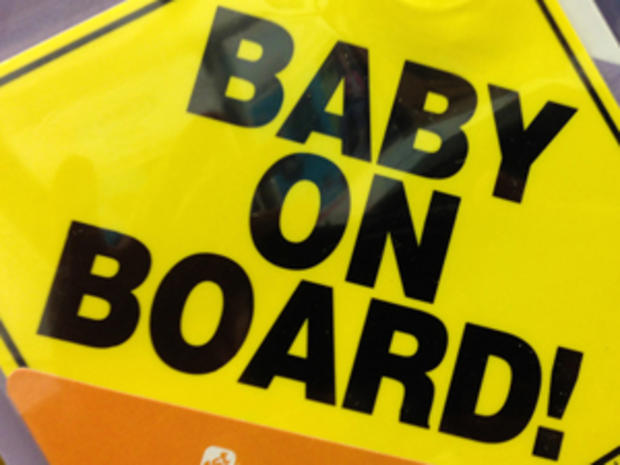 Baby on Board Sign (credit: Randy Yagi) 