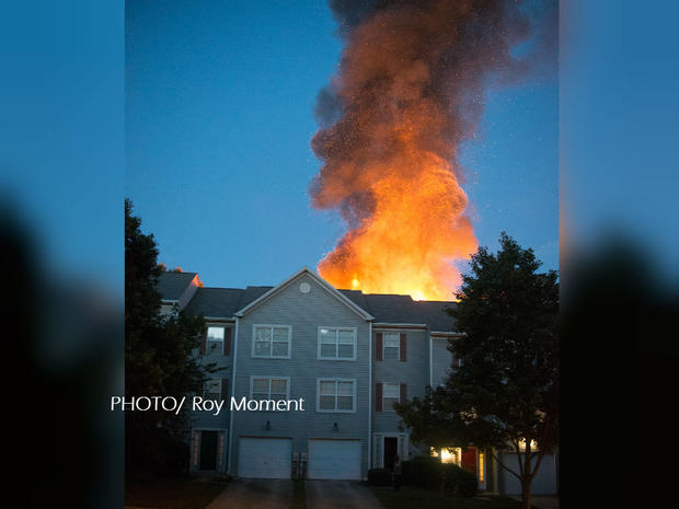 Fiery Explosion Reported In Columbia, Md. 