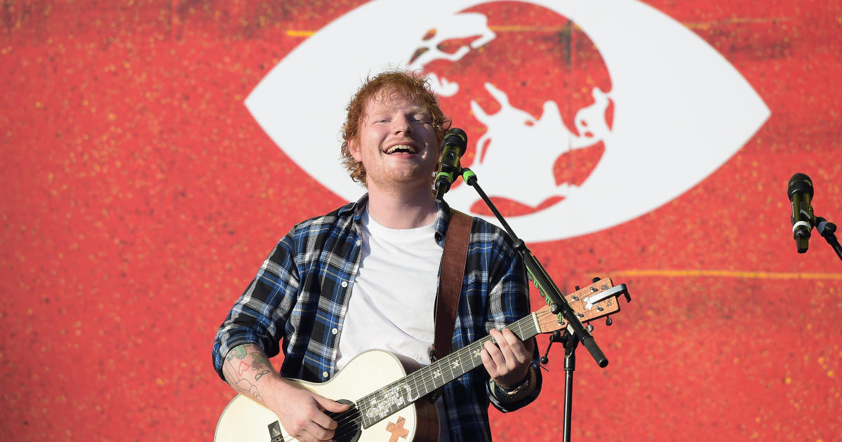 Ed Sheeran Sued For Allegedly Ripping Off Marvin Gaye Cbs News 