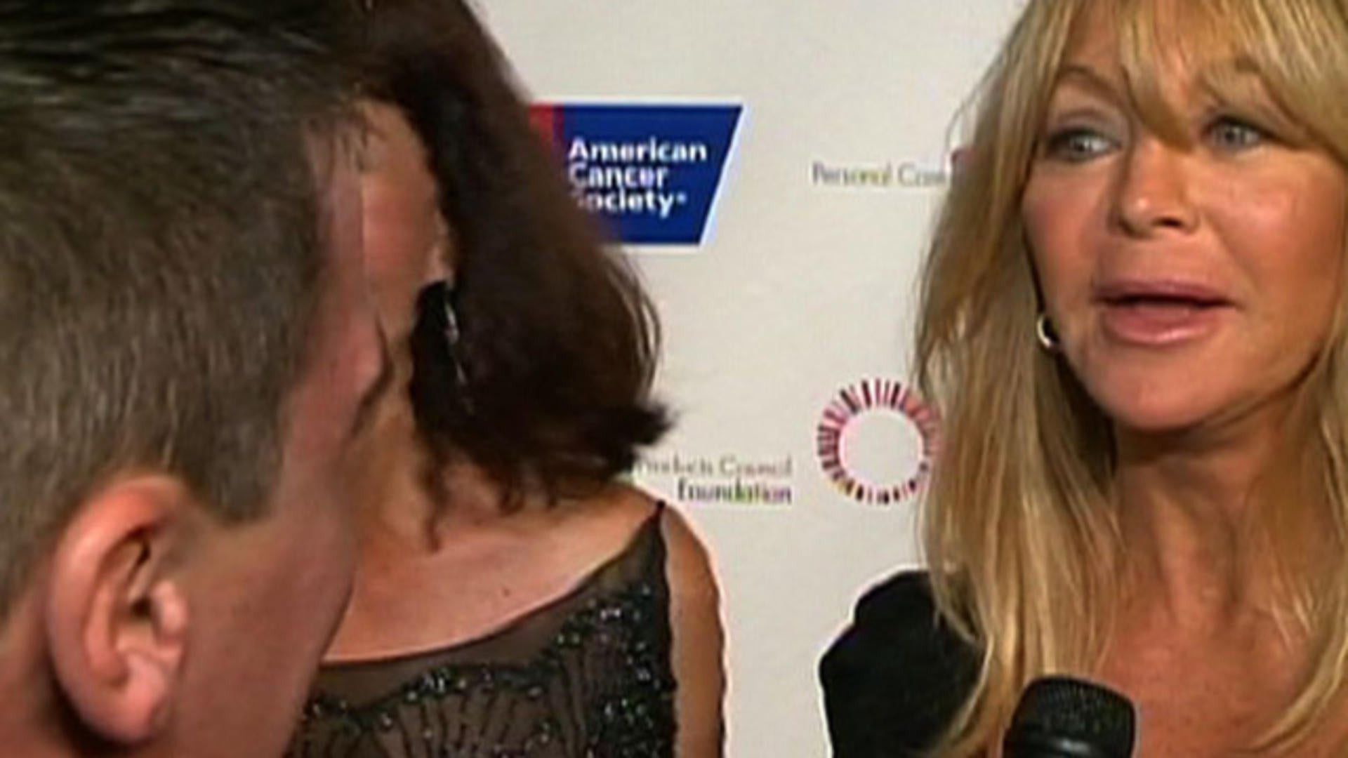 Goldie Hawn on the fight against cancer - CBS News