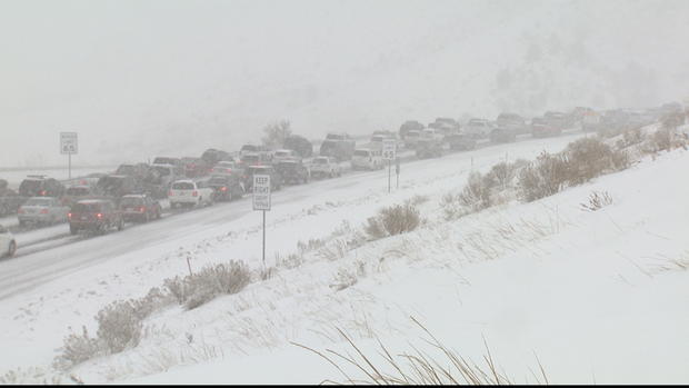 I-70 snow traffic 