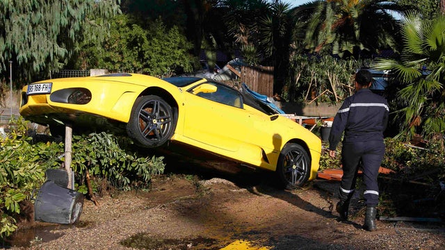 French Riviera flooding 