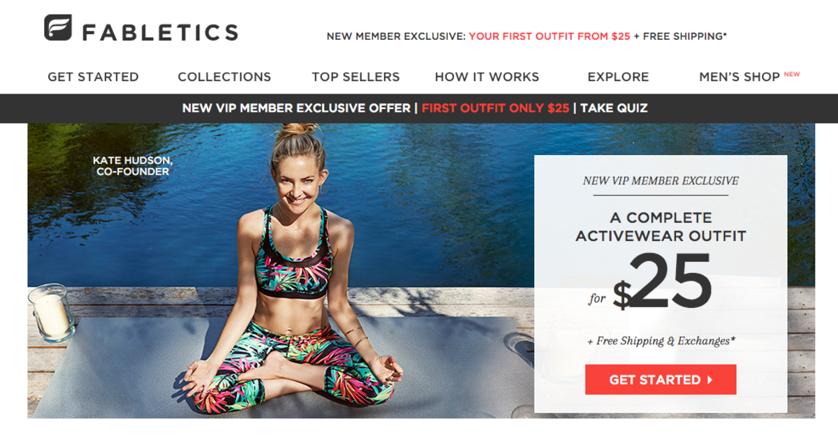 Kate Hudson's activewear subscription service faces backlash - CBS News