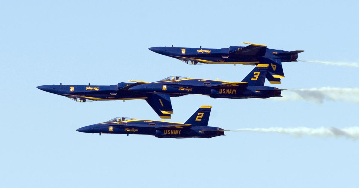 WATCH The Blue Angels Fly Across The San Francisco Waterfront CBS