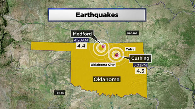 Oklahoma Earthquakes 