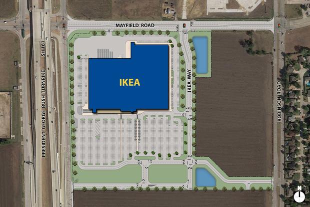 Ikea Site Grand Prairie 