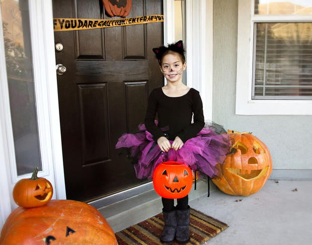 trick treat kids halloween costume 