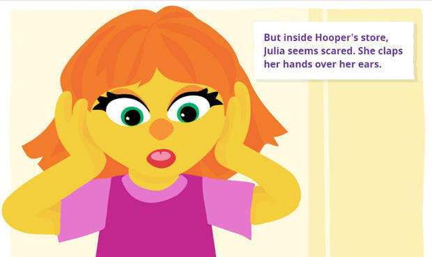 Julia Sesame Street autism 