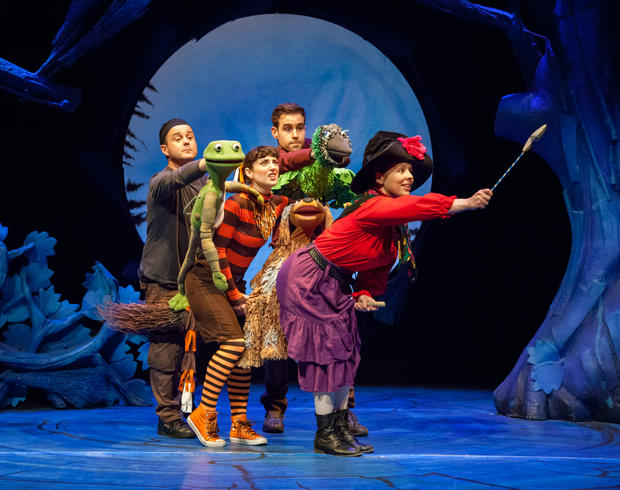 Production photographs for Room on The Broom,KW &amp; NB Ltd, October 2014 