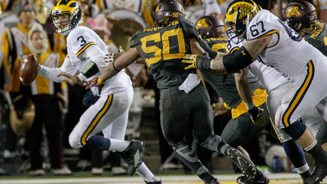 ​Michigan quarterback Wilton Speight 