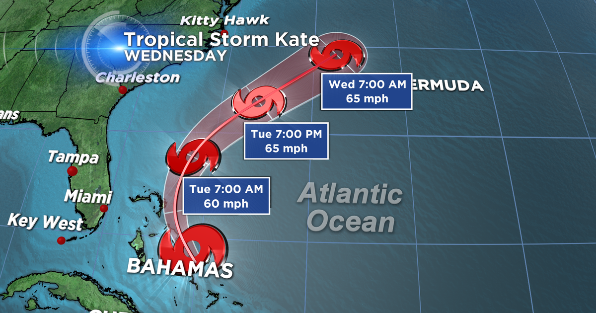 WEATHER: Tracking The Latest Tropical Storm - CBS Philadelphia