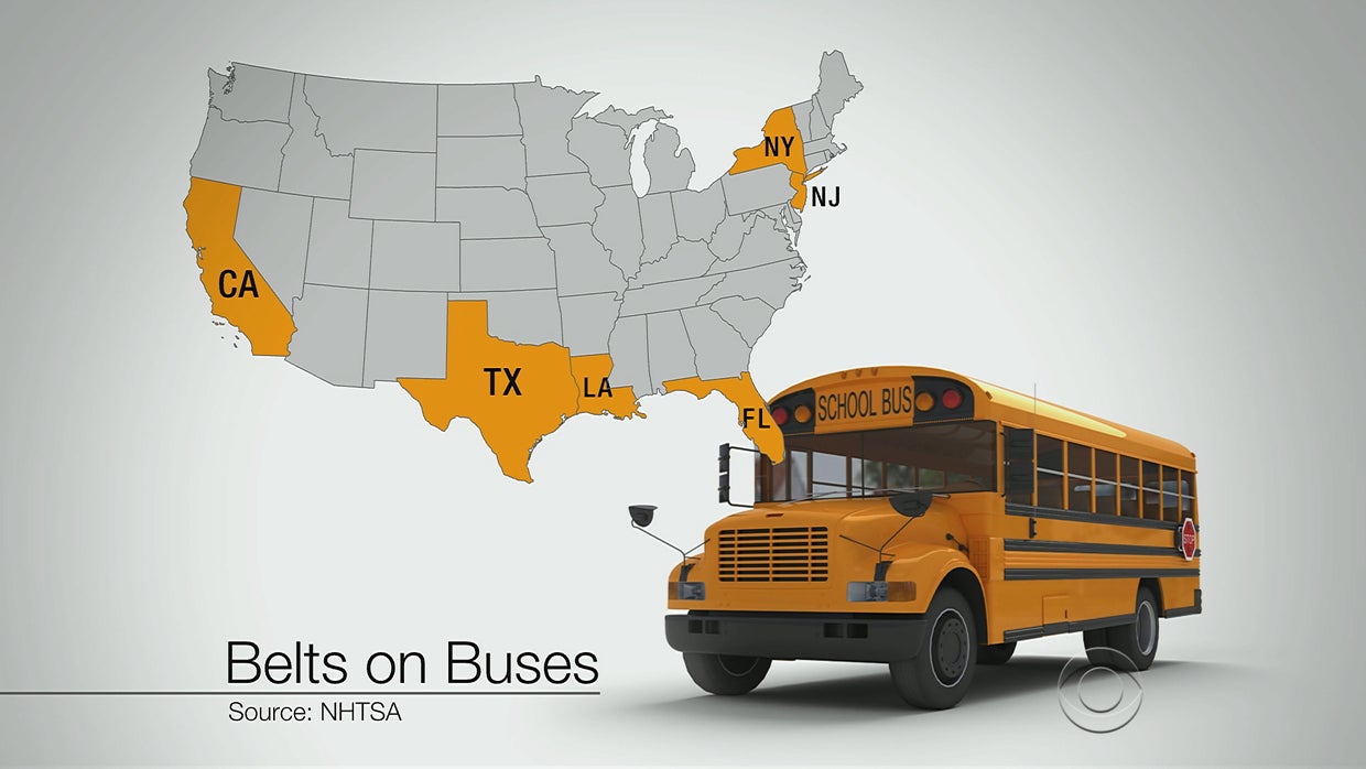 NHTSA pushes for seat belts on school buses CBS News