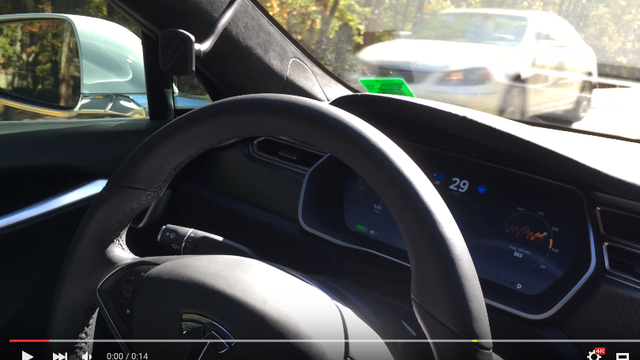 tesla autopilot fail video screengrab 