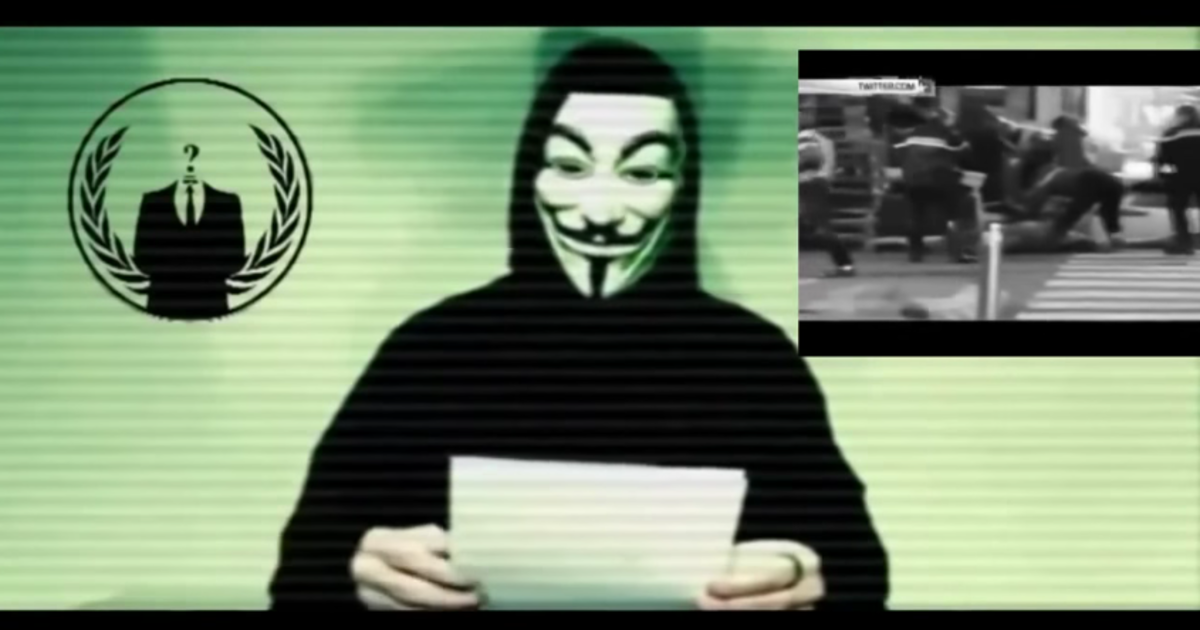 超可爱のCD2015 was a huge year for Anonymous hackers - CBS News
