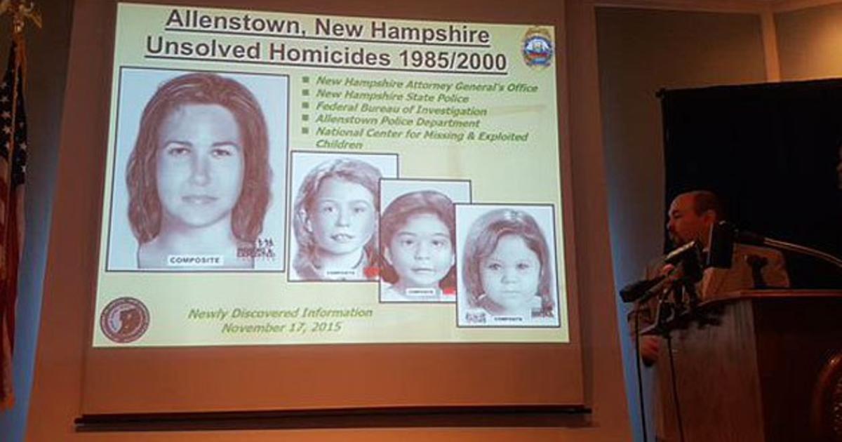 Officials Pushing To Solve New Hampshire Cold Case Release New Sketches Of Four Unidentified