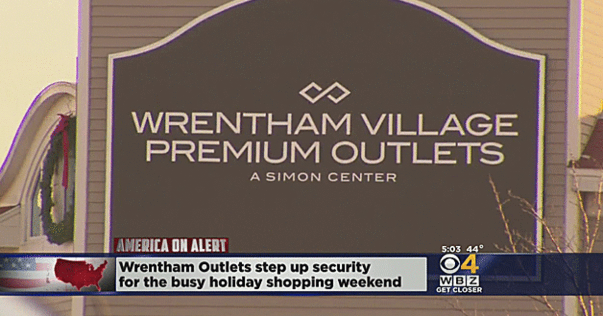 Wrentham Outlets Boosting Security For Black Friday CBS Boston