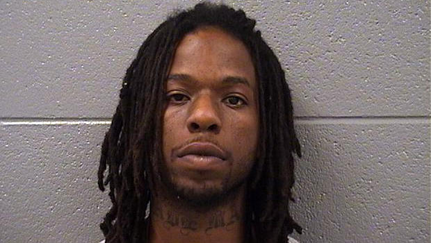 Corey Morgan is seen in a booking photo. 