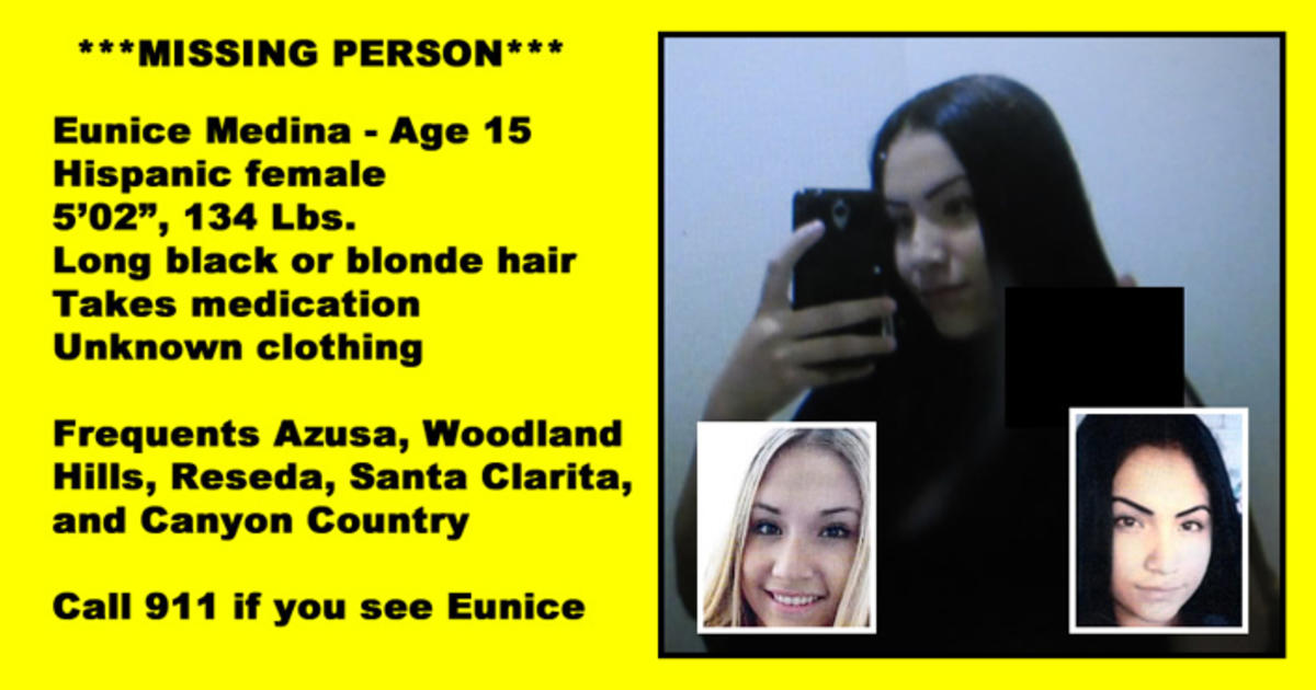 Azusa Police Hope Public Can Help Them Find Critical Missing 15 Year Old Girl Cbs Los Angeles 7989