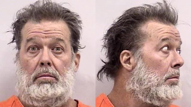 Robert Lewis Dear, 57, of North Carolina is seen in a booking photo released by the Colorado Springs Police Department. 