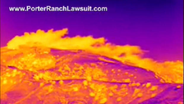 Porter Ranch Gas Leak Infared 