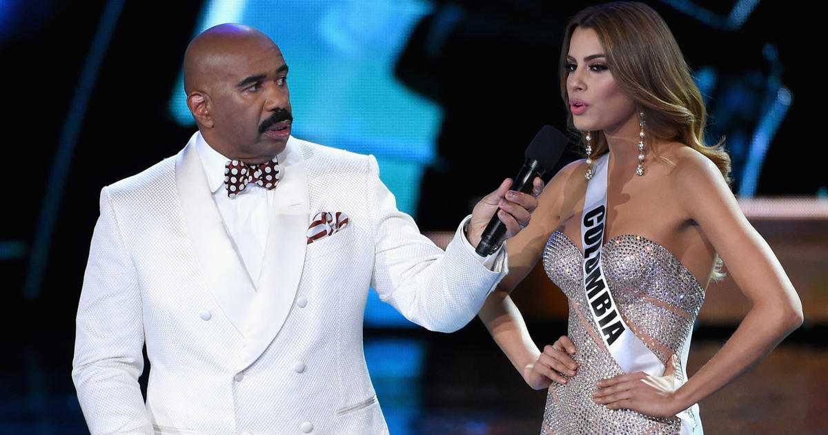 The Internet Reacts To Steve Harveys Miss Universe Mistake Cbs San Francisco