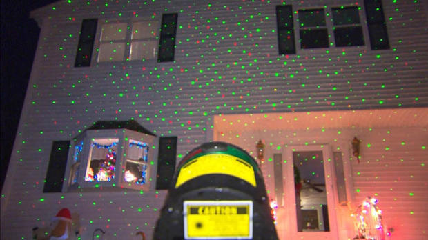 Christmas laser 