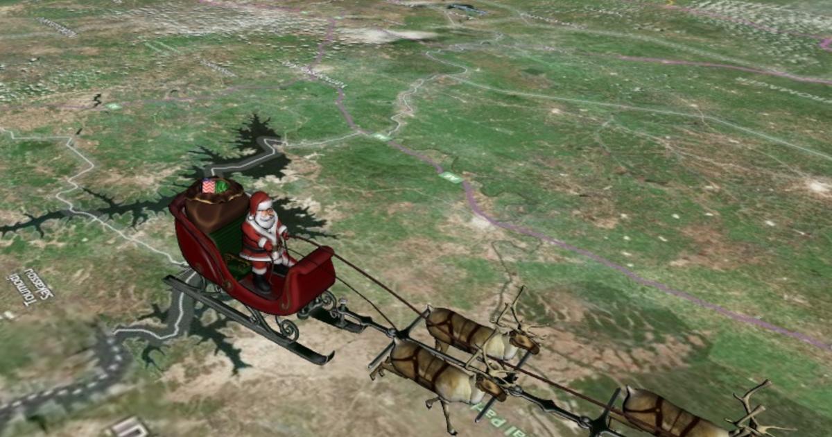 NORAD tracking Santa Claus' flight for 60th year - CBS News