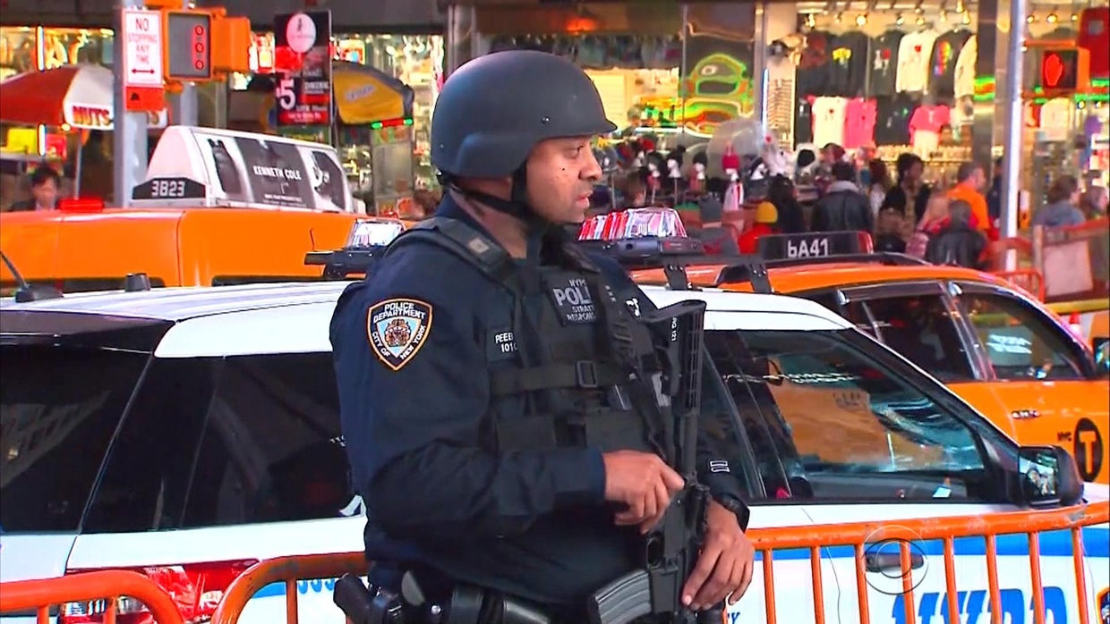 Keeping New York's Times Square safe on New Year's Eve - CBS News