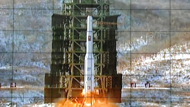 North Korea's long-range rocket launch 