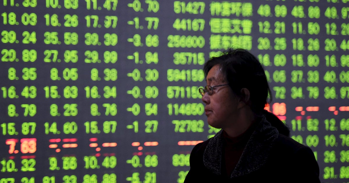 World stocks slide as China trading halted after plunge CBS News